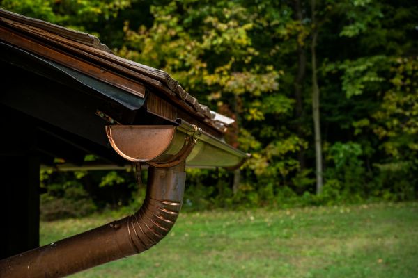 Cost of Copper Gutter Replacement in Ellijay