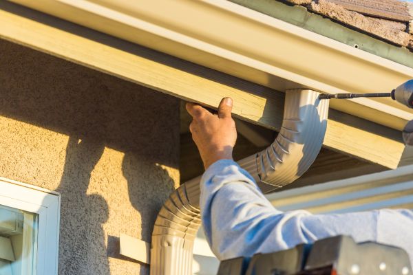 Cost of Aluminum Rain Gutter Service in Ellijay