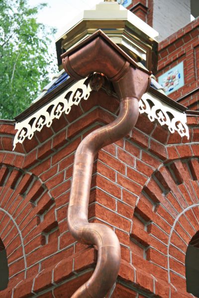 Cost of Church Downspout Installation in Ellijay